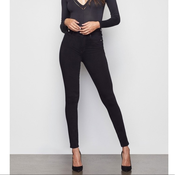 GOOD AMERICAN🔴Good Legs Crop Size 00/25 - Picture 2 of 8